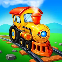 Взломанная Train Games for Kids: station  [МОД Бесконечные деньги] - стабильная версия apk на Андроид