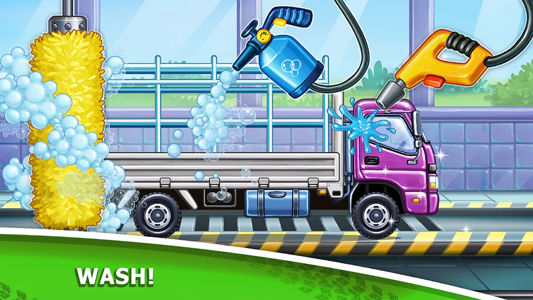 Truck games - build a house  [МОД Бесконечные монеты] Screenshot 3