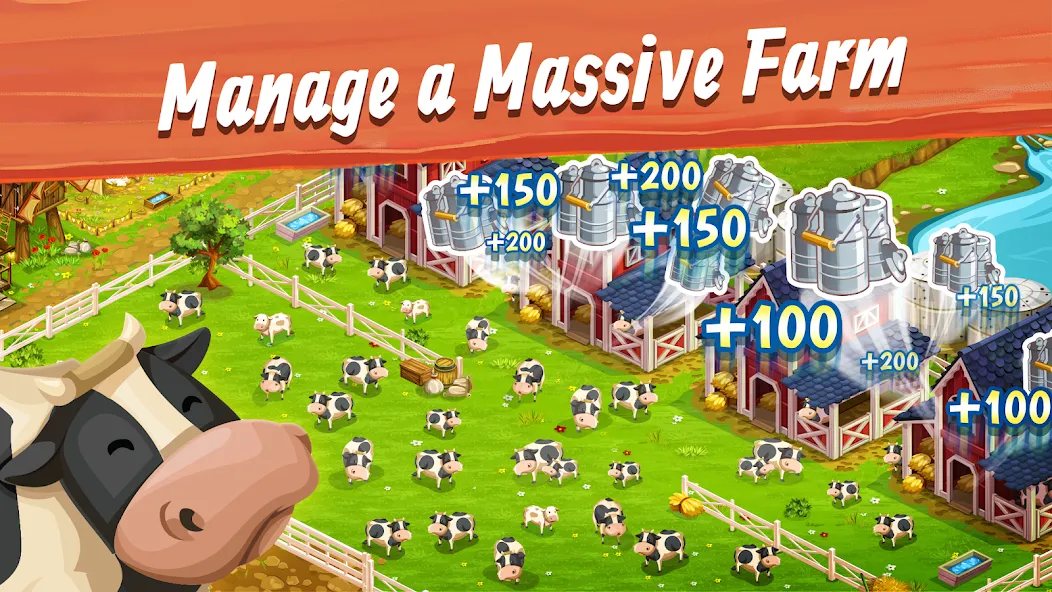 Big Farm: Mobile Harvest (Биг Фарм)  [МОД Unlimited Money] Screenshot 3