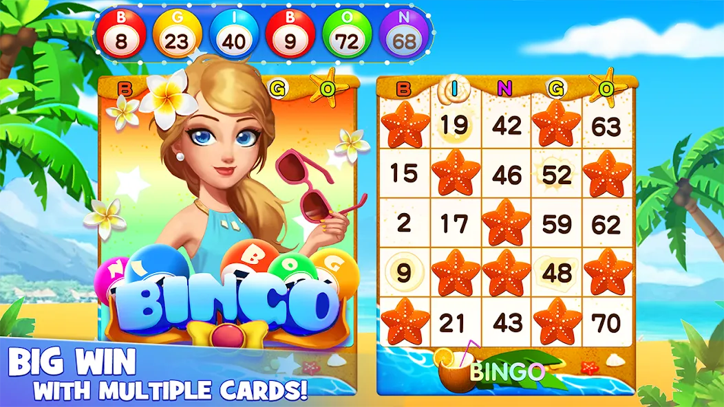 Bingo Lucky: Play Bingo Games (Бинго Лаки)  [МОД Все открыто] Screenshot 1