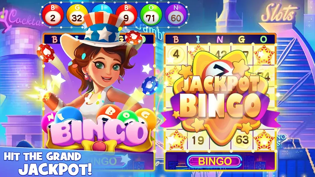 Bingo Lucky: Play Bingo Games (Бинго Лаки)  [МОД Все открыто] Screenshot 2