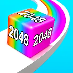 Скачать взлом Jelly Run 2048 (Джелли Ран 2048)  [МОД Mega Pack] - последняя версия apk на Андроид