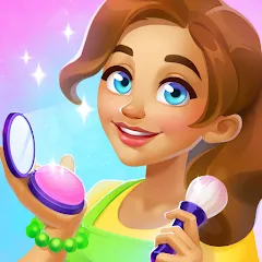 Взломанная Makeover Salon: Beauty Mania (Маковер Салон)  [МОД Бесконечные монеты] - полная версия apk на Андроид