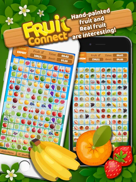 Fruit Connect (Фрукт Коннект)  [МОД Menu] Screenshot 5