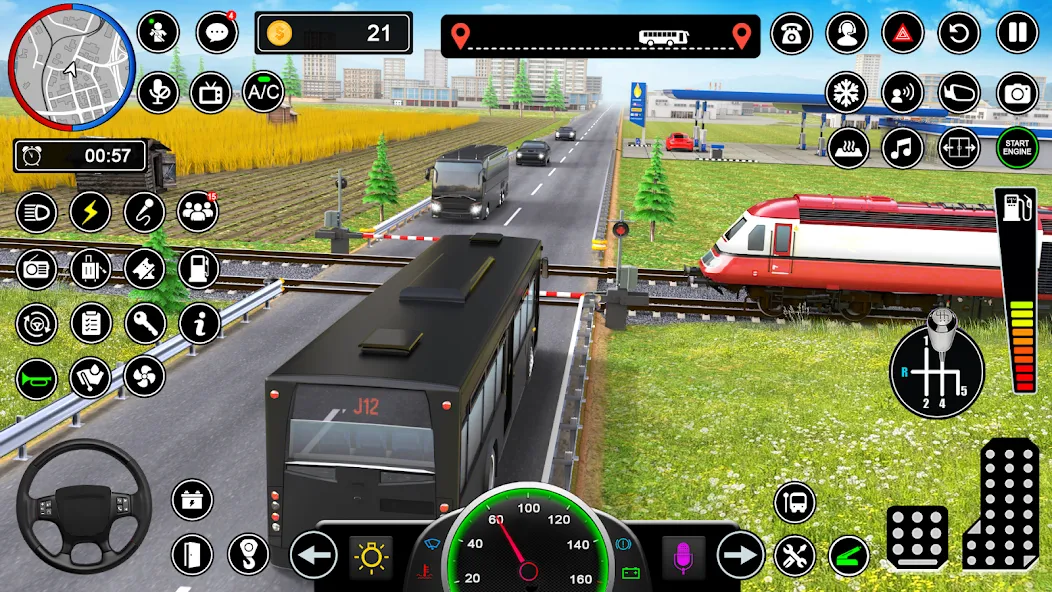 Bus Simulator - Driving Games  [МОД Unlocked] Screenshot 4