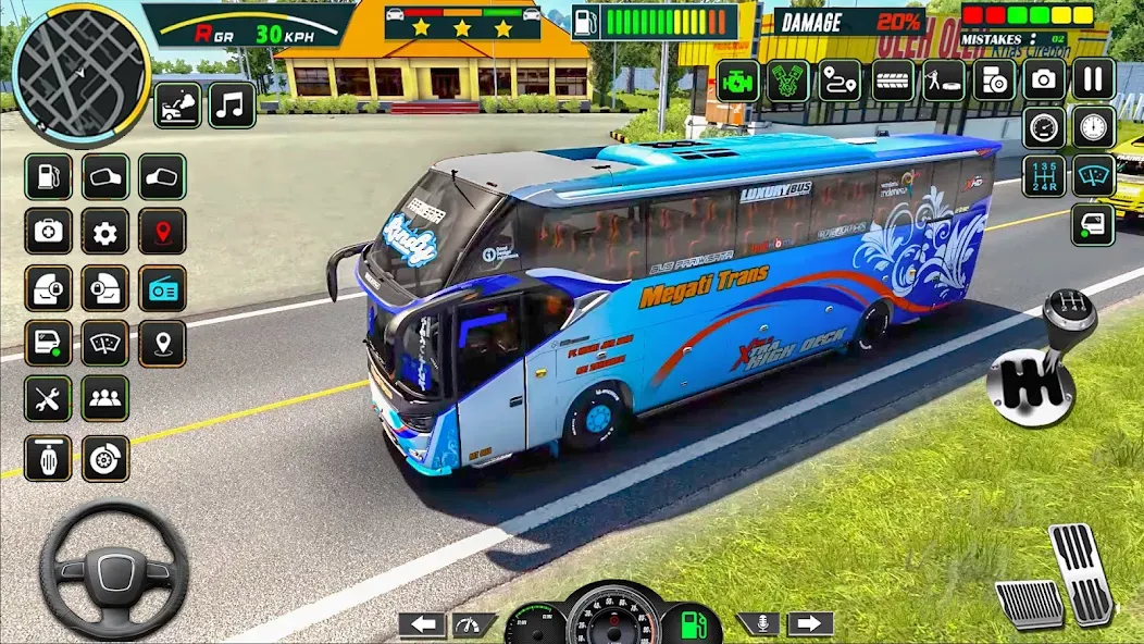 Public Coach Bus Driving Game (Паблик Коуч Бас Драйвинг Гейм)  [МОД Бесконечные деньги] Screenshot 4