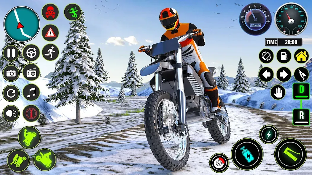 GT Bike Racing Game Moto Stunt (ДжиТи Байк Рейсинг Гейм Мото Стант)  [МОД Unlimited Money] Screenshot 3