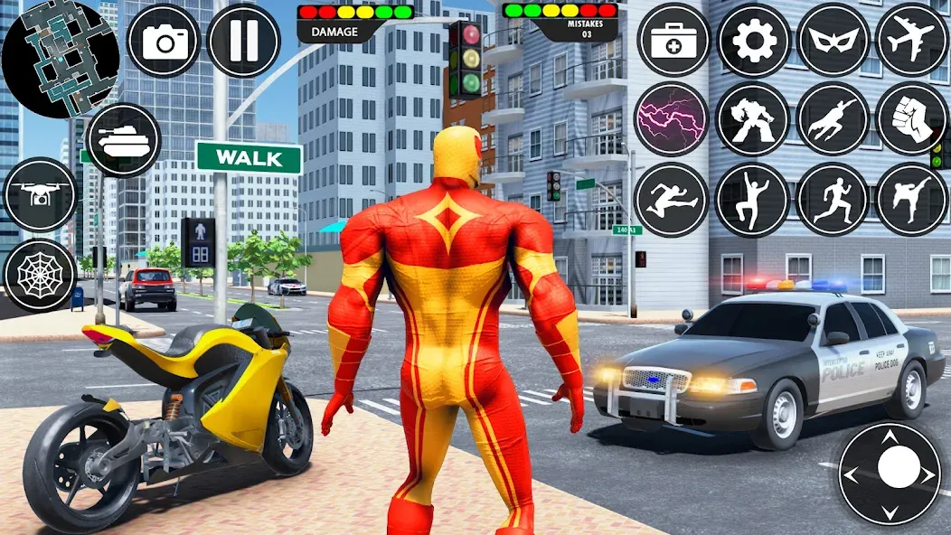 Rope Hero: Speed Hero Games (Роуп Хиро)  [МОД Бесконечные деньги] Screenshot 3