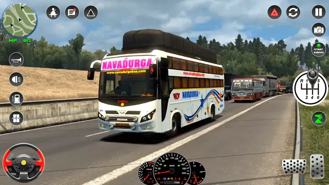 City Bus Driving: Bus Games 3D  [МОД Бесконечные деньги] Screenshot 3