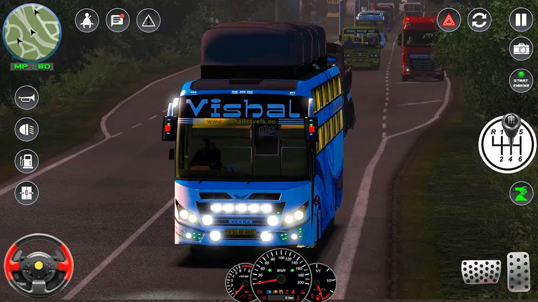 City Bus Driving: Bus Games 3D  [МОД Бесконечные деньги] Screenshot 5