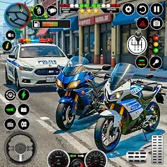 Скачать взломанную NYPD Police Car Parking Game  [МОД Unlimited Money] - стабильная версия apk на Андроид