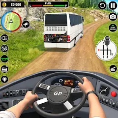 Взлом Offroad Bus Simulator Bus Game (Оффроуд Автобус Симулятор Игра)  [МОД Mega Pack] - полная версия apk на Андроид