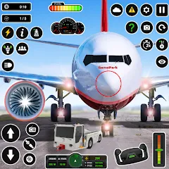 Скачать взломанную Pilot Simulator: Airplane Game  [МОД Unlocked] - полная версия apk на Андроид