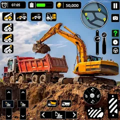 Snow Offroad Construction Game