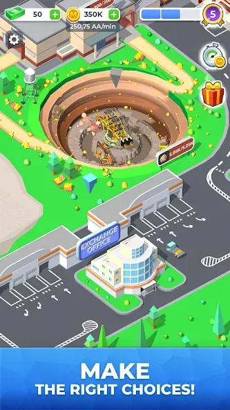 Mining Inc.  [МОД Меню] Screenshot 2