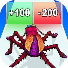 Скачать взломанную Insect Run - Spider Evolution (Инсект Эволюшн Ран)  [МОД Бесконечные монеты] - последняя версия apk на Андроид