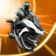 Взлом Gravity Rider: Space Bike Race (Гравити Райдер)  [МОД Много денег] - стабильная версия apk на Андроид