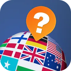 Скачать взломанную Geography Quiz - World Flags 1  [МОД Бесконечные деньги] - стабильная версия apk на Андроид