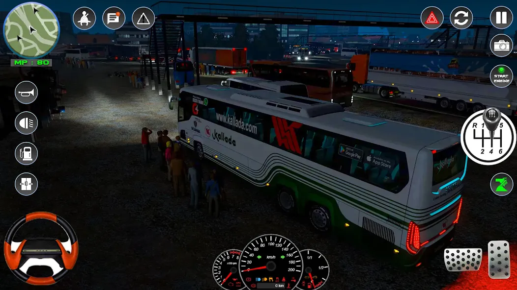 Bus Simulator 2023 - City Bus  [МОД Unlimited Money] Screenshot 2