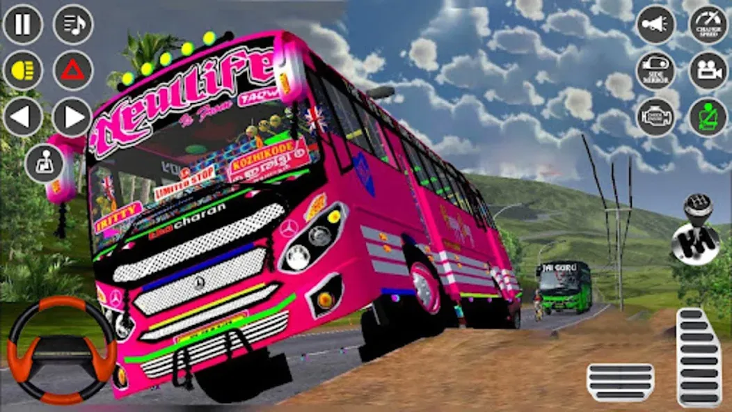 Real Passenger Bus Driving Sim  [МОД Unlimited Money] Screenshot 4