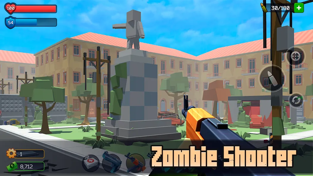 Pixel Combat: Zombies Strike (Пиксельный бой)  [МОД Бесконечные деньги] Screenshot 5