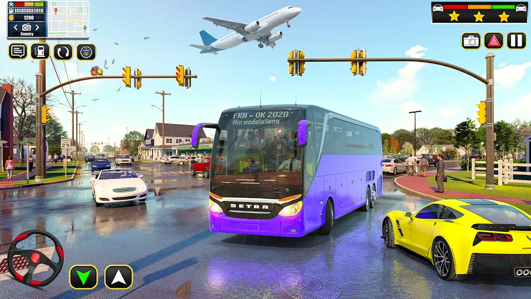 City Bus Simulator Bus Games (Сити Бас Симулятор Бас Игры)  [МОД Menu] Screenshot 2