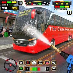 Взломанная City Bus Simulator Bus Games (Сити Бас Симулятор Бас Игры)  [МОД Menu] - полная версия apk на Андроид