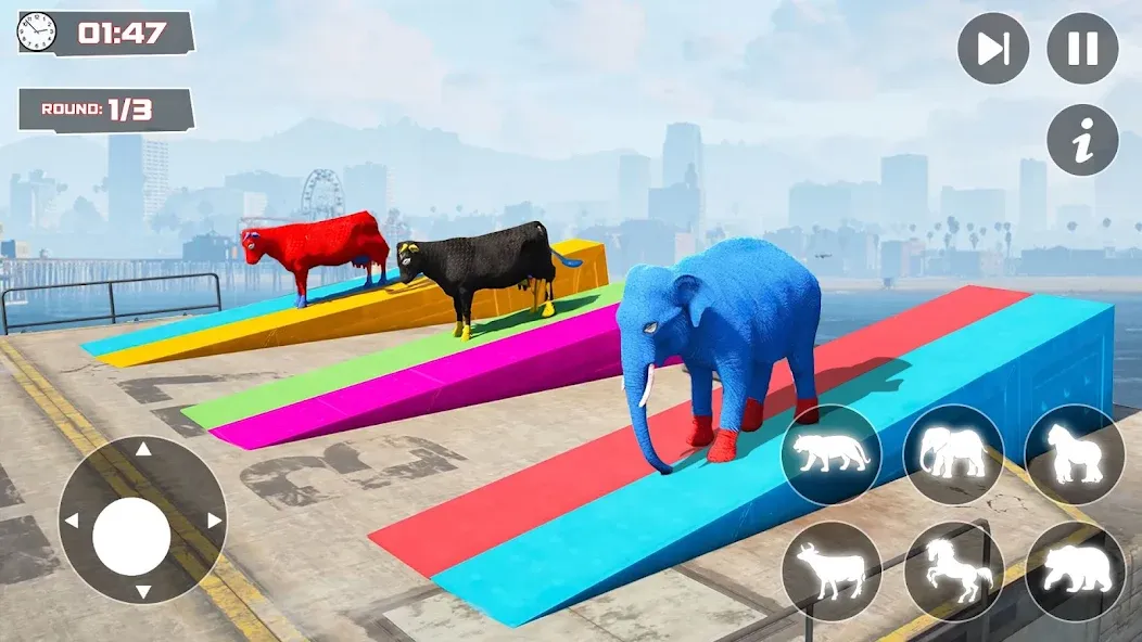 GT Animal 3D: Racing Game (Анимал Симулятор 3D)  [МОД Бесконечные деньги] Screenshot 2