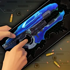 Взлом Gun Simulator 3D & Time Bomb  [МОД Все открыто] - последняя версия apk на Андроид