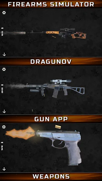 Gun Simulator : Tough Guns  [МОД Много денег] Screenshot 4