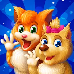 Взлом Cat & Dog Story Adventure Game  [МОД Unlocked] - последняя версия apk на Андроид