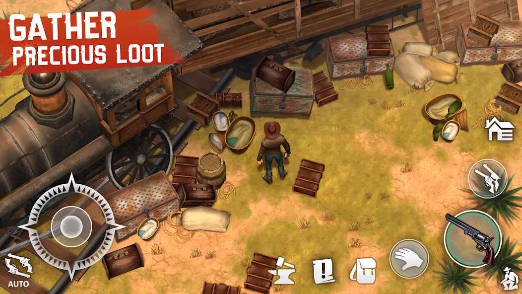 Westland Survival: Cowboy Game (Вестланд Сурвайвал)  [МОД Unlimited Money] Screenshot 4