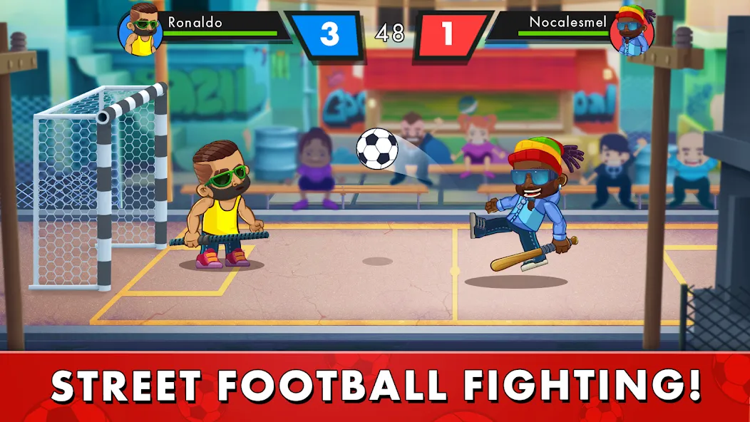 Street Soccer：Ultimate Fight  [МОД Меню] Screenshot 1