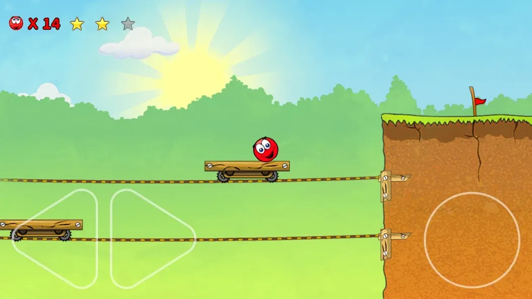 Red Ball 3: Jump for Love! Bou (Ред Болл 3)  [МОД Меню] Screenshot 1