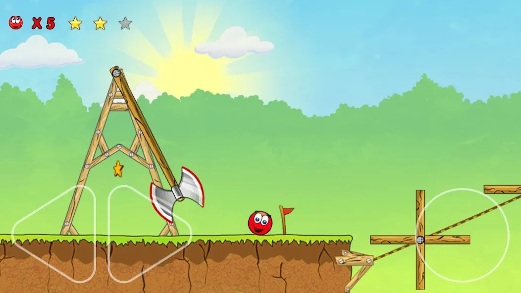 Red Ball 3: Jump for Love! Bou (Ред Болл 3)  [МОД Меню] Screenshot 4