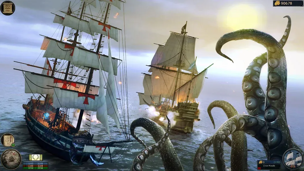 Pirates Flag－Open-world RPG (Темпест)  [МОД Unlimited Money] Screenshot 1