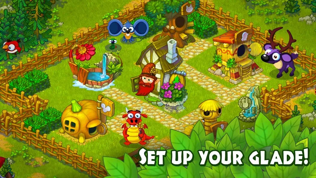 Animal Village: Forest Ranch  [МОД Unlocked] Screenshot 1