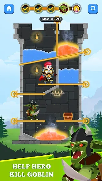 Hero Rescue (Герой Спасения)  [МОД Menu] Screenshot 2