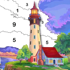Взлом Hey Color Paint by Number Art  [МОД Бесконечные деньги] - полная версия apk на Андроид
