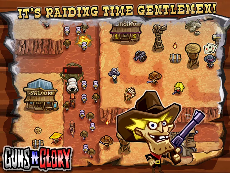 Guns'n'Glory  [МОД Бесконечные деньги] Screenshot 1