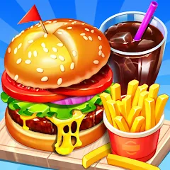 Скачать взлом Cooking Restaurant Food Games  [МОД Unlimited Money] - стабильная версия apk на Андроид