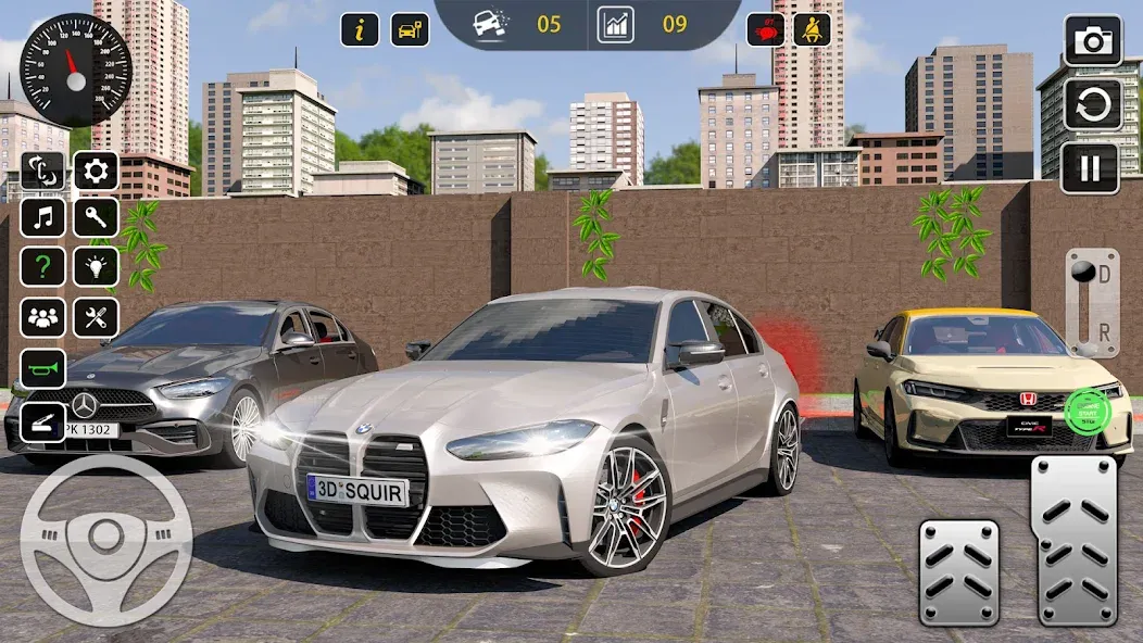 Super Car Parking 3d Games  [МОД Много монет] Screenshot 3