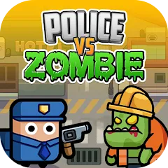 Скачать взломанную Police vs Zombie: Zombie City (Полиция против зомби)  [МОД Menu] - полная версия apk на Андроид