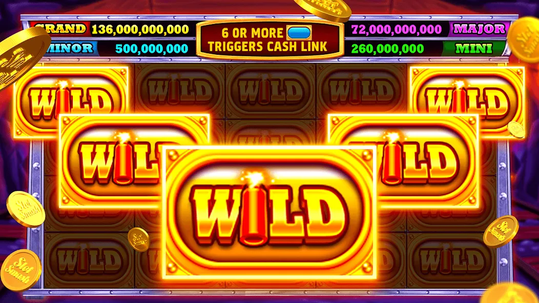 Slotsmash™ - Casino Slots Game (Слотсмэш)  [МОД Бесконечные деньги] Screenshot 3