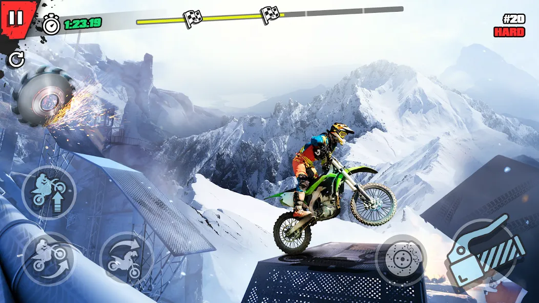 Trial Mania: Dirt Bike Games (Трайал Мания)  [МОД Unlimited Money] Screenshot 3