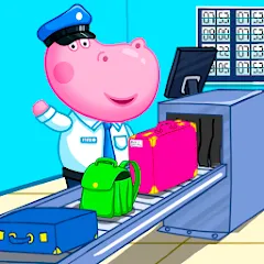 Скачать взломанную Hippo: Airport Profession Game  [МОД Unlimited Money] - полная версия apk на Андроид