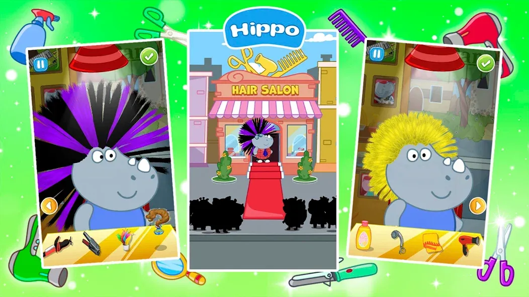 Hair Salon: Fashion Games  [МОД Много денег] Screenshot 3