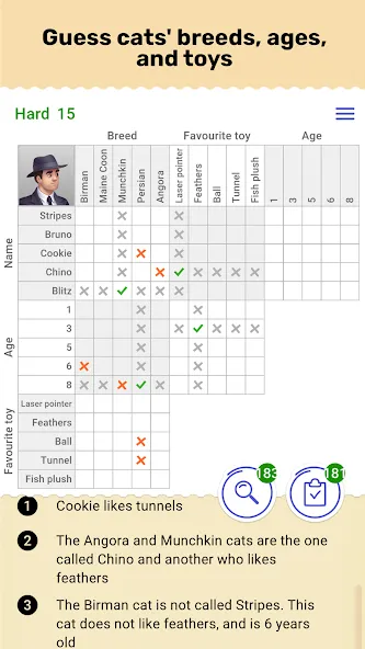 Cross Logic: Smart Puzzle Game (Кросс Лоджик)  [МОД Mega Pack] Screenshot 5