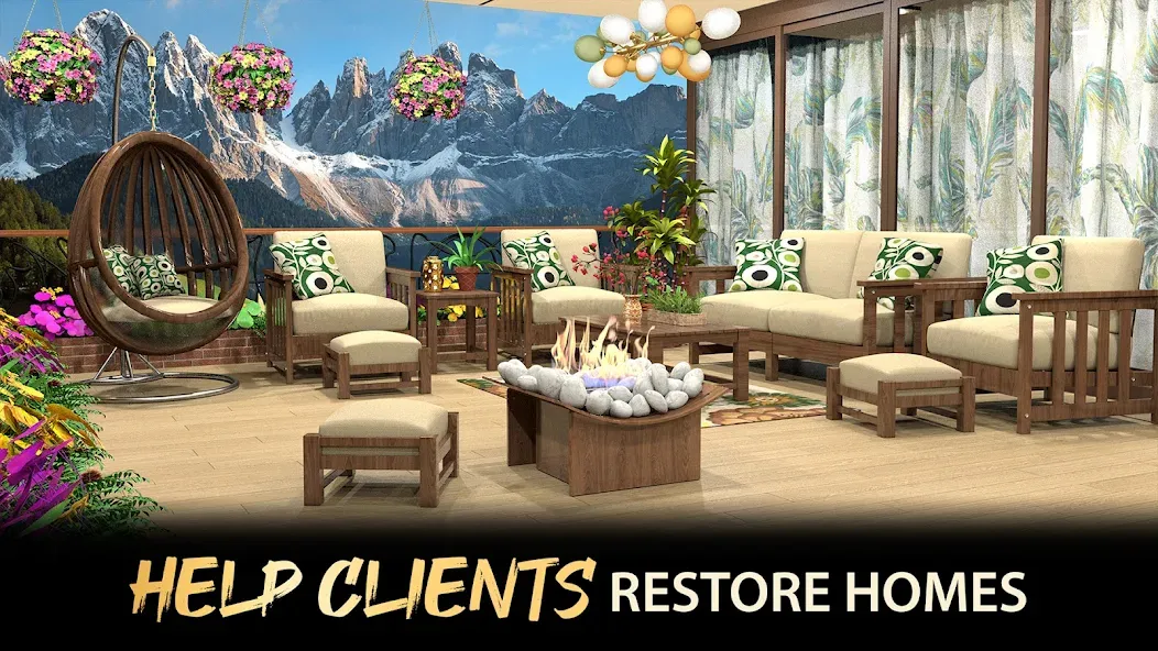 My Home Design: My House Games (Май Хоум Дизайн)  [МОД Menu] Screenshot 4