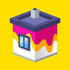 Скачать взлом House Paint (Хаус Пейнт)  [МОД Mega Pack] - стабильная версия apk на Андроид